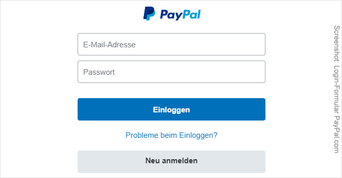 Paypal Login Deutsch