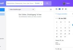Yahoo Mail - Webmail mit Posteingang und Kalender